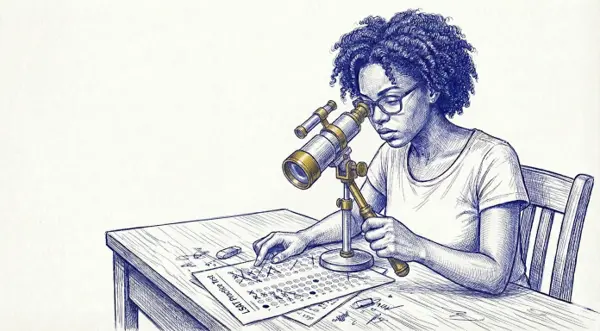 Student overanalyzing LSAT questions